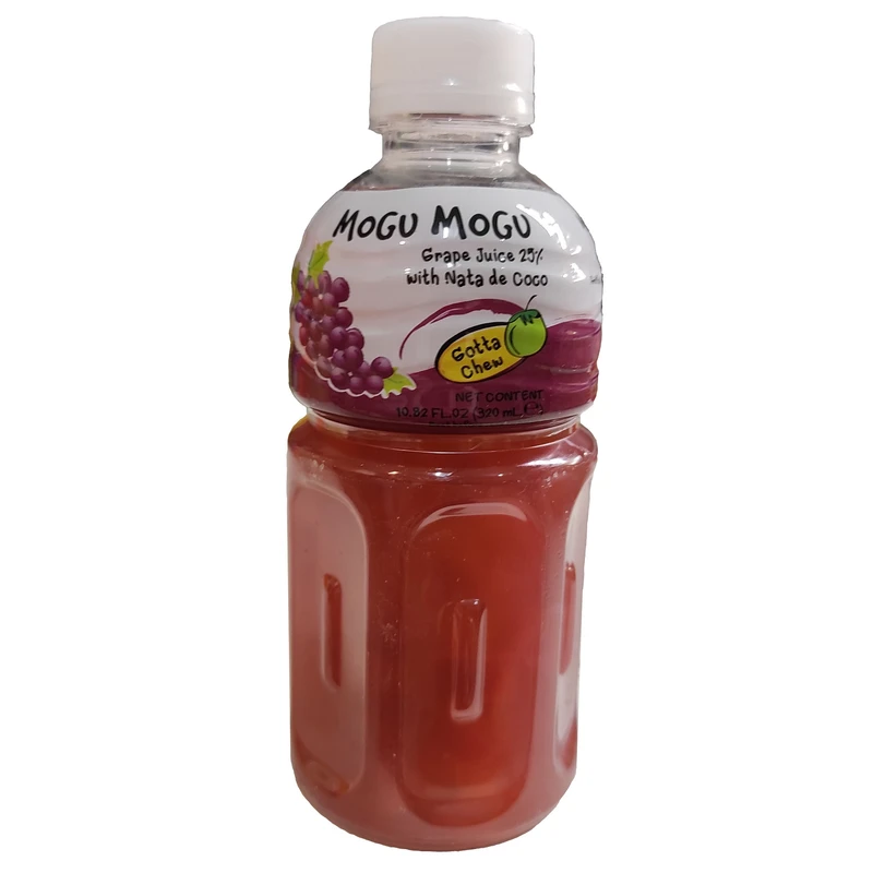 آبمیوه پالپ دار انگور موگو موگو ۳۲۰ میلی لیتر Mogu Mogu Grape