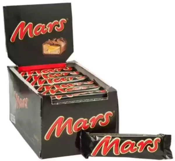 باکس 24 عددی شکلات مارس 51 گرم Mars