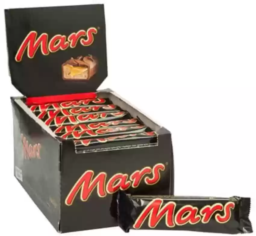 باکس 24 عددی شکلات مارس 51 گرم Mars