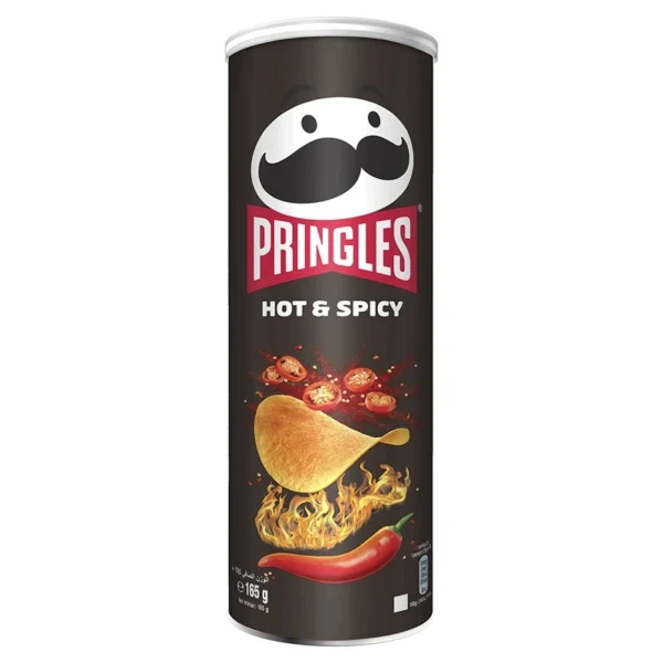 چیپس فلفلی پرینگلز 165 گرم Pringles Hot & Spicy