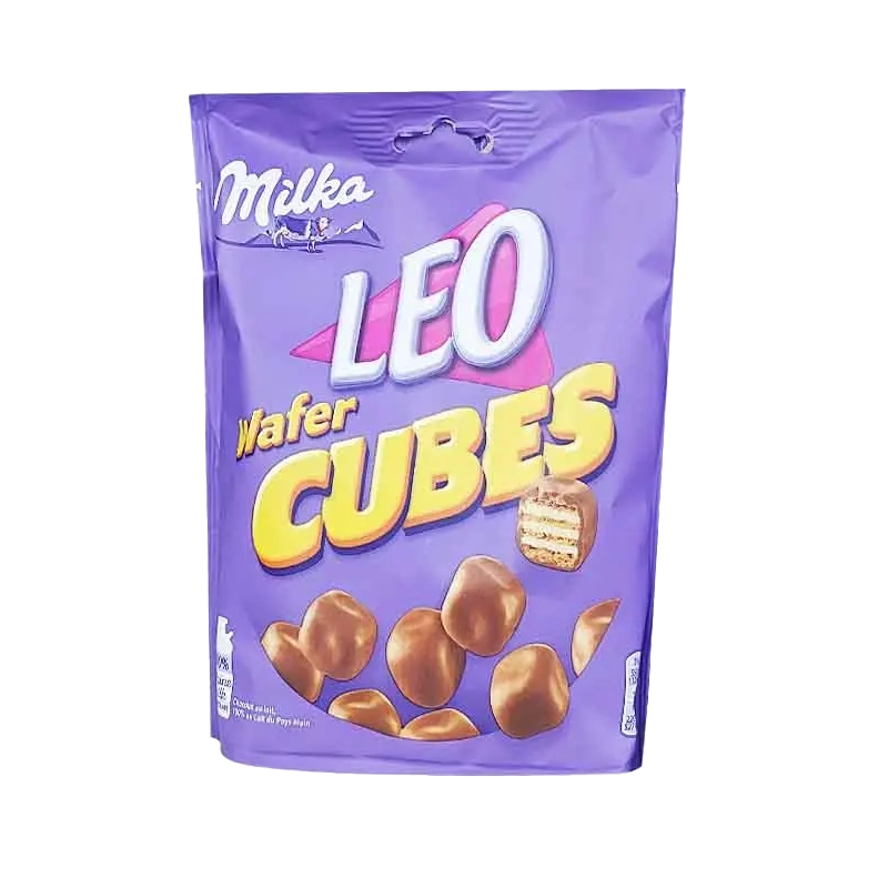 مینی ویفر مکعبی میلکا لئو ۱۵۰ گرم Milka Leo