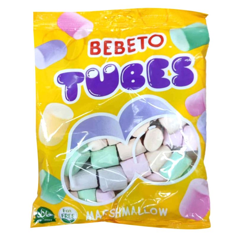 مارشمالو تیوبی ببتو ۲۵۰ گرم Bebeto