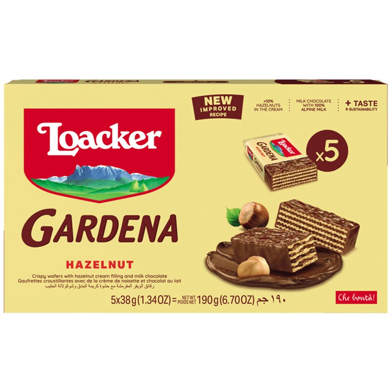 ویفر فندوقی لواکر ۱۹۰ گرم Loacker