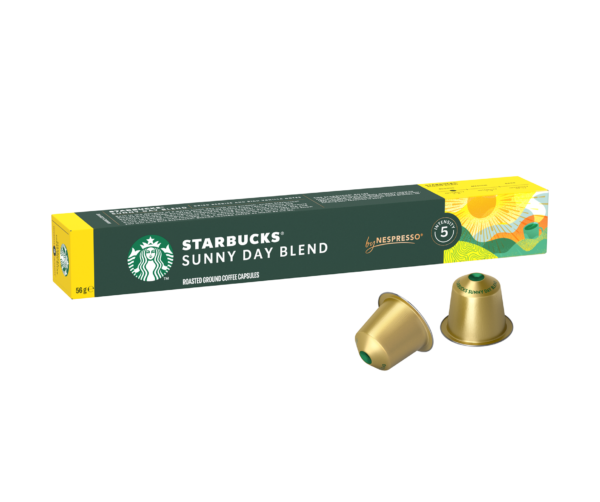 کپسول قهوه استارباکس سانی دی بلند ۱۰ عددی Starbucks Sunny Day Blend