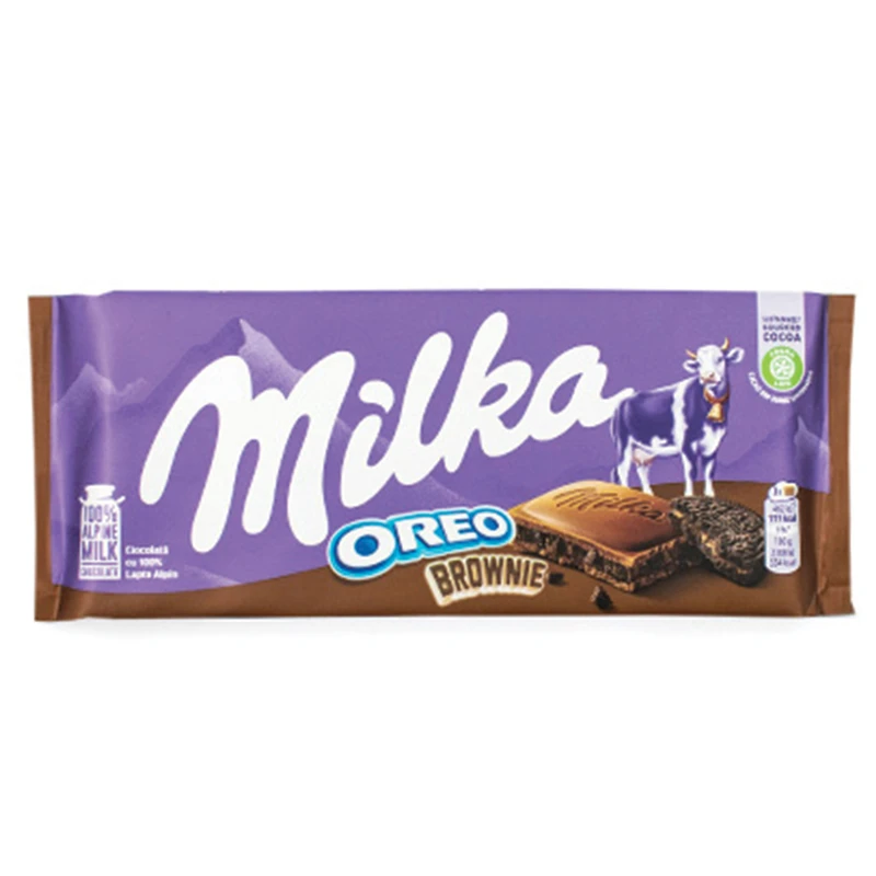 شکلات اورئو بروانی میلکا 100 گرم Milka