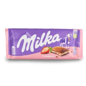 شکلات توت فرنگی میلکا ۸۵ گرم Milka