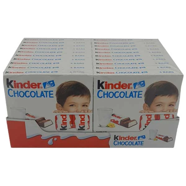 باکس ۲۰ عددی شکلات شیری کیندر 50 گرم Kinder