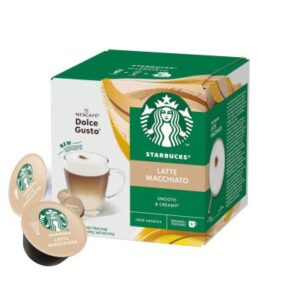 کپسول قهوه استارباکس لاته ماکیاتو دولچه گوستو ۱۲ عددی Starbucks Dolce Gusto