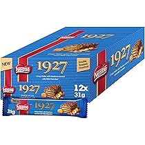 باکس ۱۲ عددی ویفر نستله فندقی روکش شکلاتی ۳۱ گرم 1927 Nestle