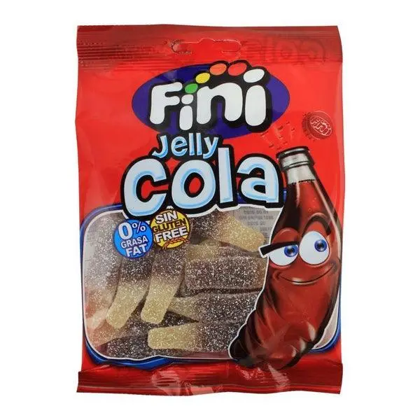 پاستیل کولا فینی ۹۰ گرمی Fini jelly cola zero gluten