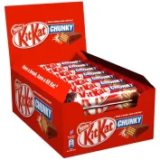 باکس ۱۲ عددی ویفر شکلاتی کیت کت چانکی ۳۸ گرم KitKat Chunky